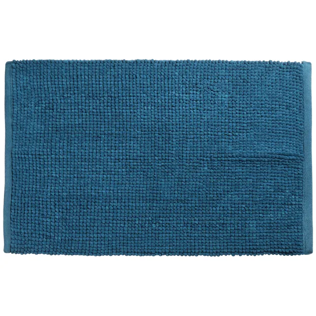 Differnz Candore antislip badmat petrol Blauw