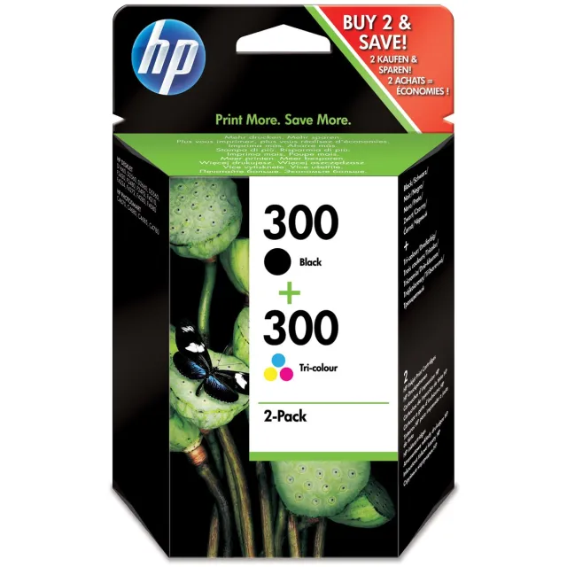 Hp 300 Combopack CN637EE zwart en kleur