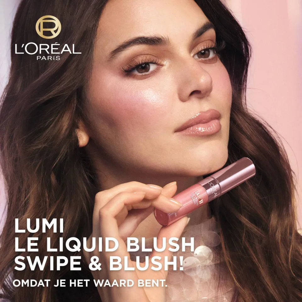 L'oréal Paris LUMI Le Liquid blush - 635 Worth It Medium rood, foto 3