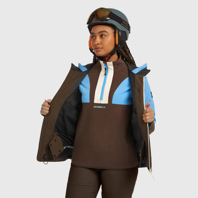 O'Neill ski-jas FWC'Cruz Triple blauw/bruin/ecru, foto 2