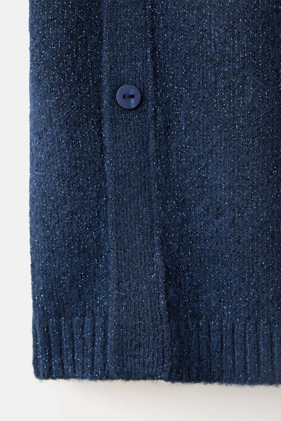 Mango TEEN gebreide trui met glitters - marineblauw, foto 7