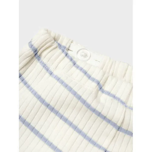 Lil' Atelier Baby regular babybroek ecru gestreept, foto 4