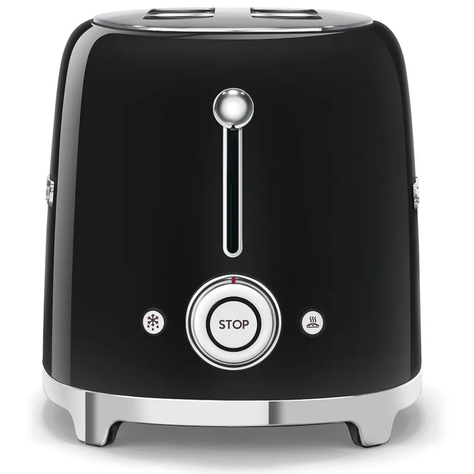 Smeg TSF01BLEU broodrooster zwart, foto 3