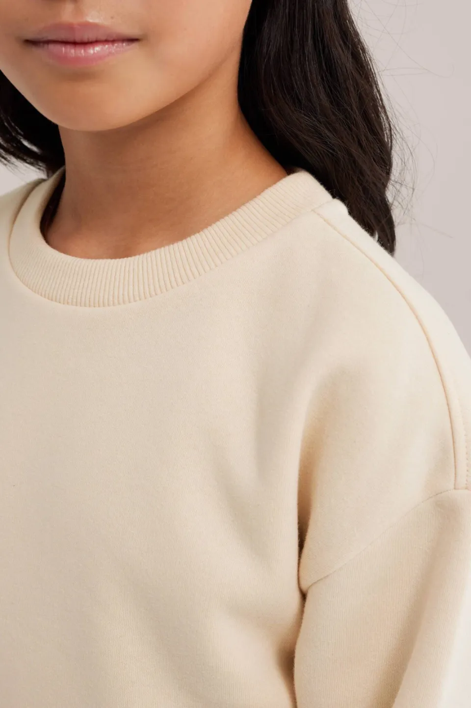 WE Fashion sweater met backprint - zand, foto 7