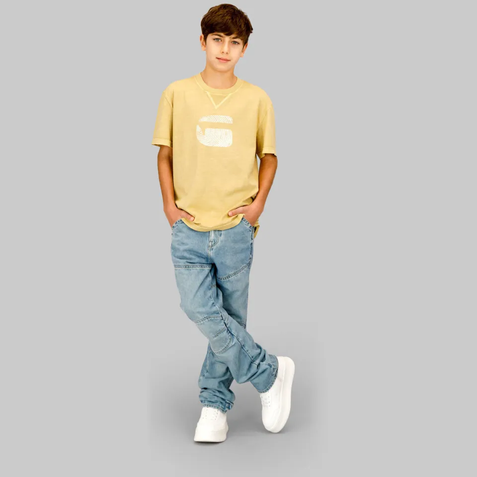 G-Star regular waist regular fit jeans light blue denim, foto 4