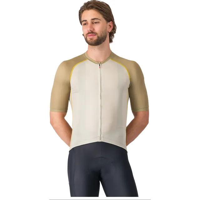 Castelli fietsshirt met korte mouwen Unlimited Endurance 3 Beige
