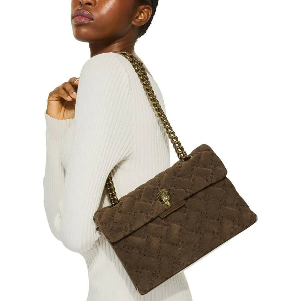 Kurt Geiger Kensington crossbody tas bruin, foto 7