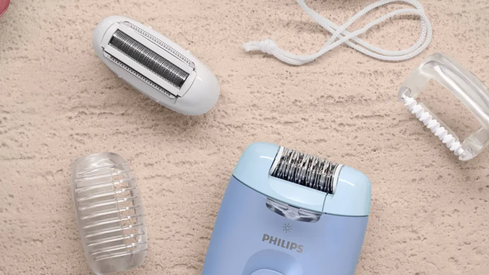 Philips BRE247/00 epilator blauw, foto 6