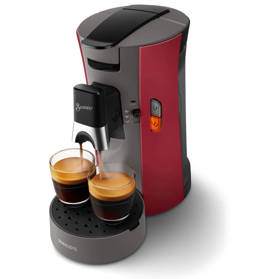 Philips Senseo Select CSA230/90 koffiepadmachine rood, foto 4