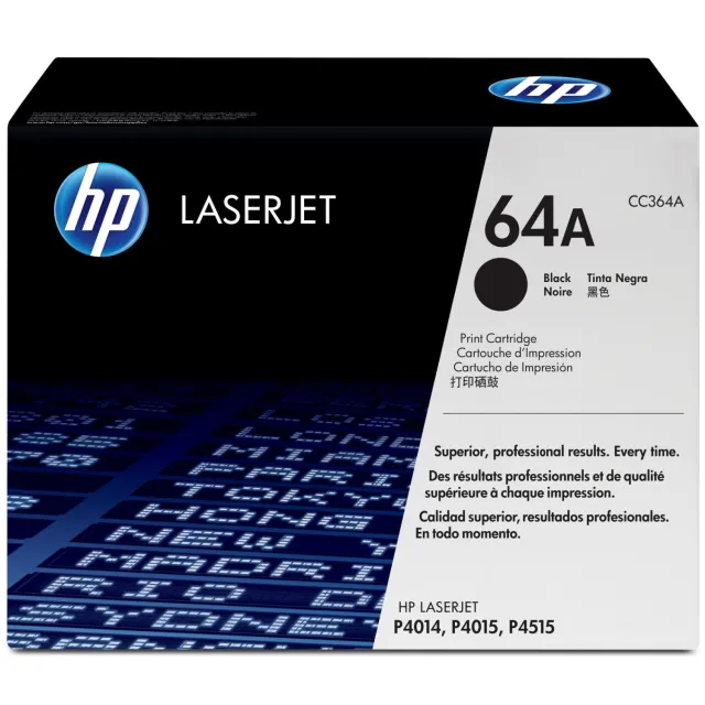 Hp CC364A Toner, Zwart, 10k
