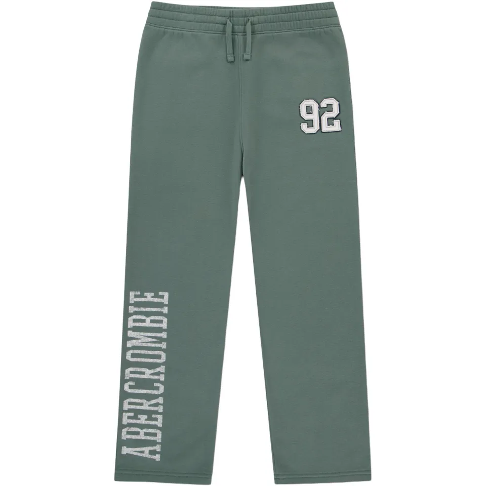 Abercrombie & Fitch joggingbroek met print groen