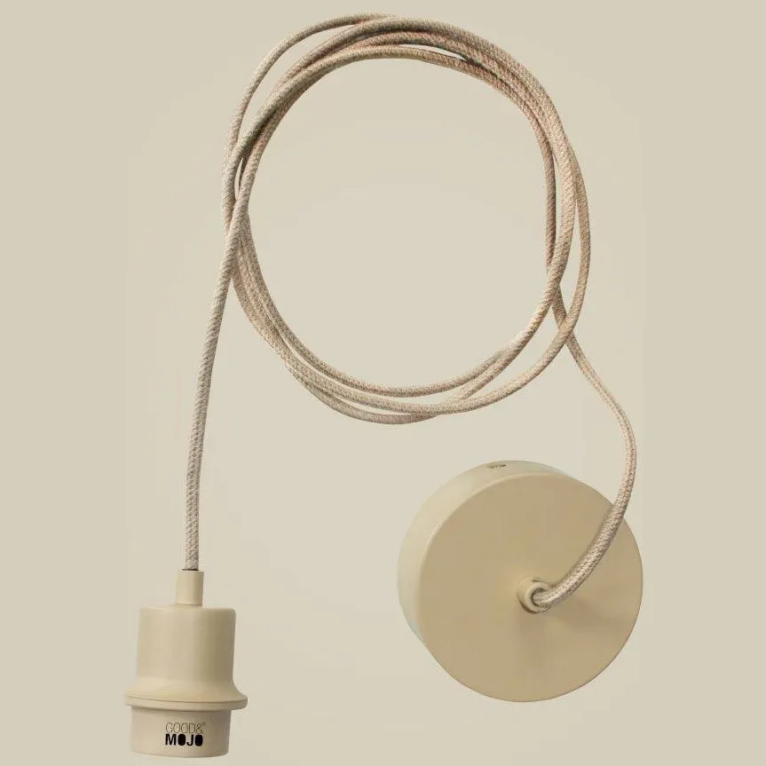 Good&Mojo hanglamp Lumbini 50 cm grijs, foto 3