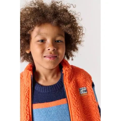 Tumble 'n Dry Wells teddy bodywarmer oranje, foto 4