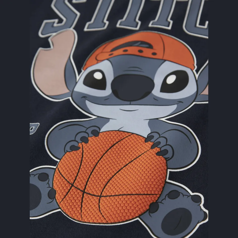 NAME IT MINI Lilo & Stitch longsleeve met print donkerblauw, foto 4