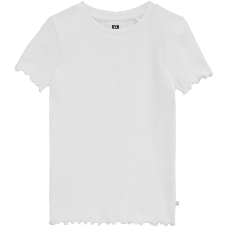 WE Fashion t-shirt wit stretchkatoen, foto 2