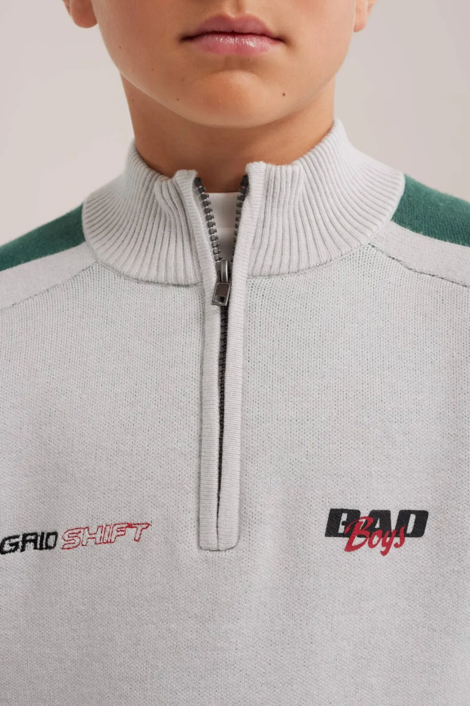 WE Fashion Bad Boys sweater met print - wit, foto 5