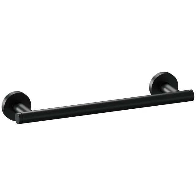 Brauer Handdoekrek Brauer Black Edition 30 Cm Mat Zwart