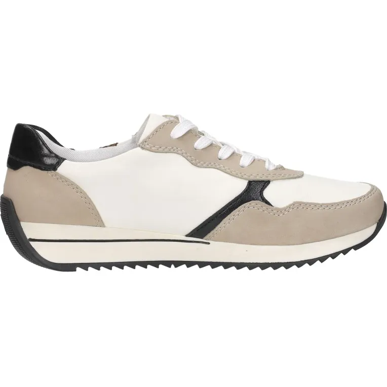Rieker veterschoen grijs Wit