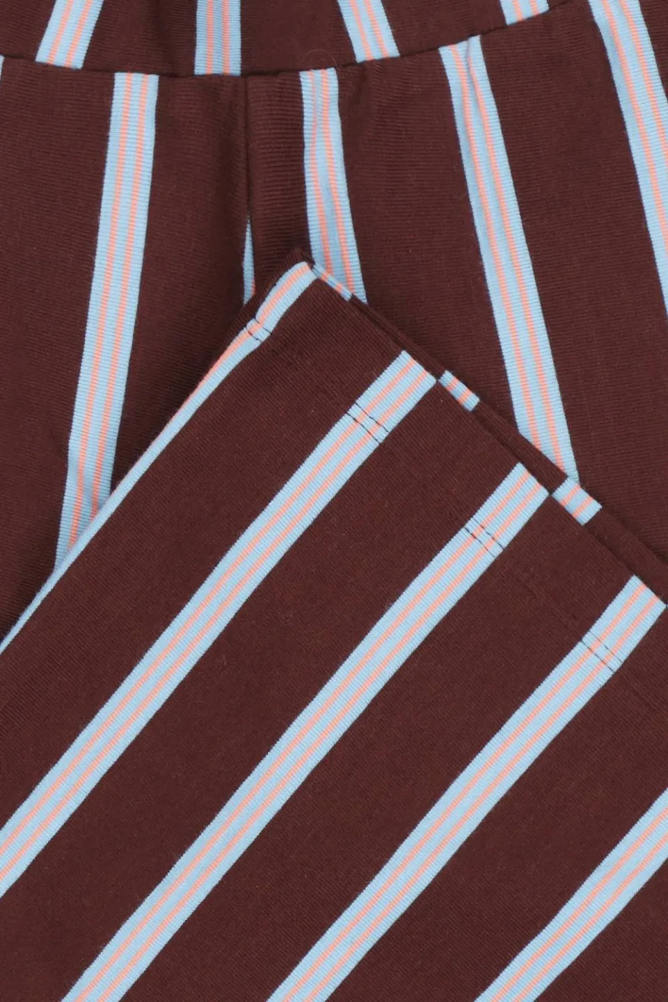 Tumble 'n Dry gestreepte flared broek bordeaux, foto 3