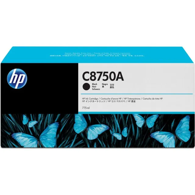 Hp C875 (C8750A) Inktcartridge Zwart