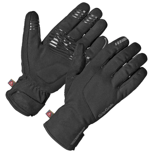 GripGrab Winterhandschoenen Polaris 2 Waterproof zwart/grijs