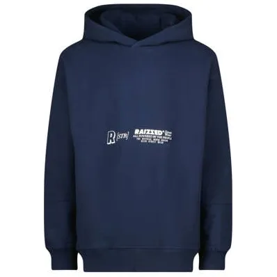 Raizzed hoodie donkerblauw Sweater Printopdruk