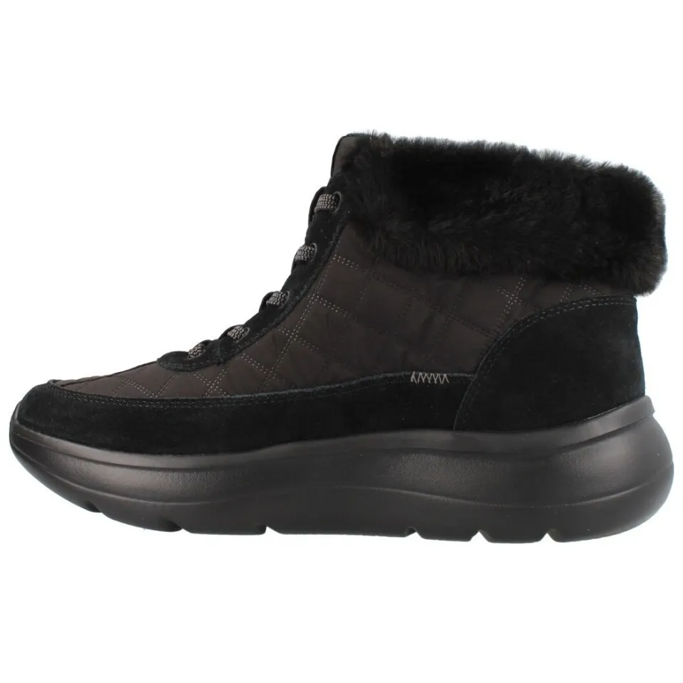 Skechers Slip-Ins Cozy Fit veterboots zwart, foto 2