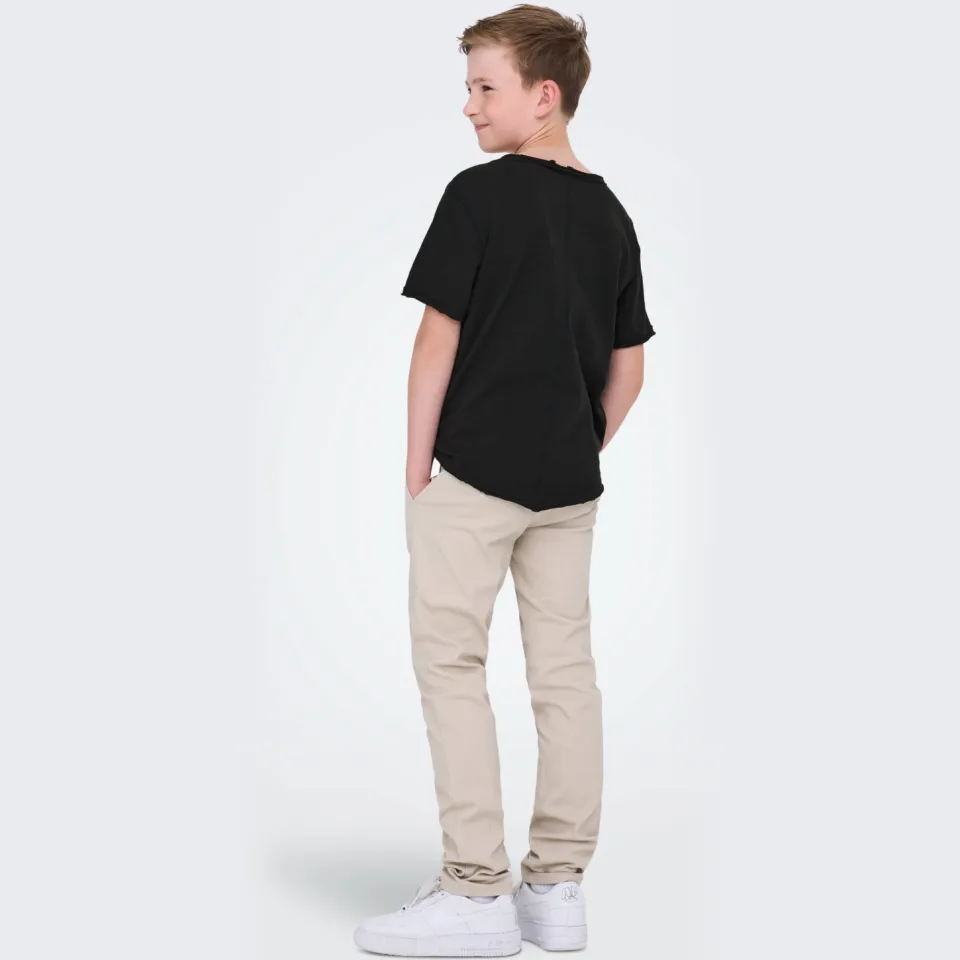 Only & Sons Junior T-shirt zwart, foto 3