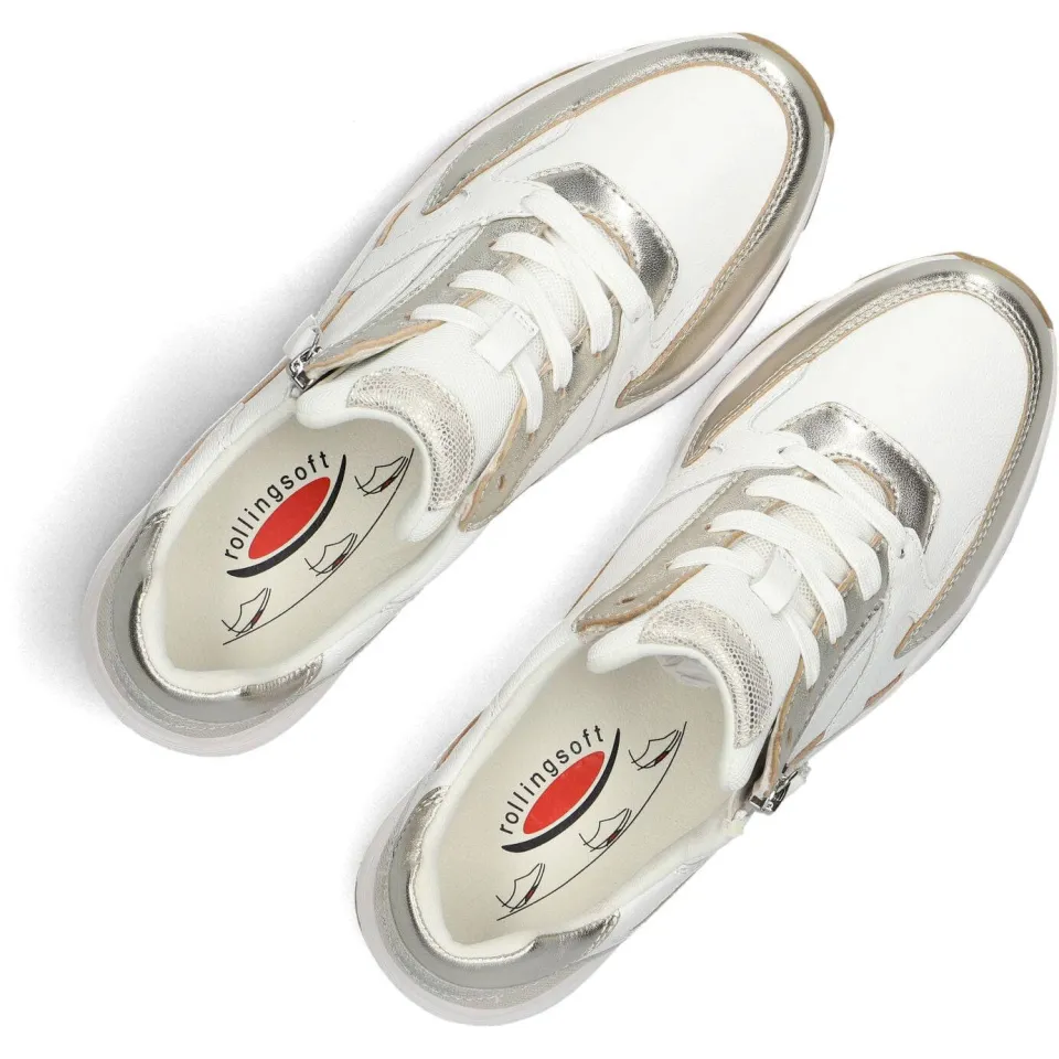 Gabor Rollingsoft sneakers wit, foto 6