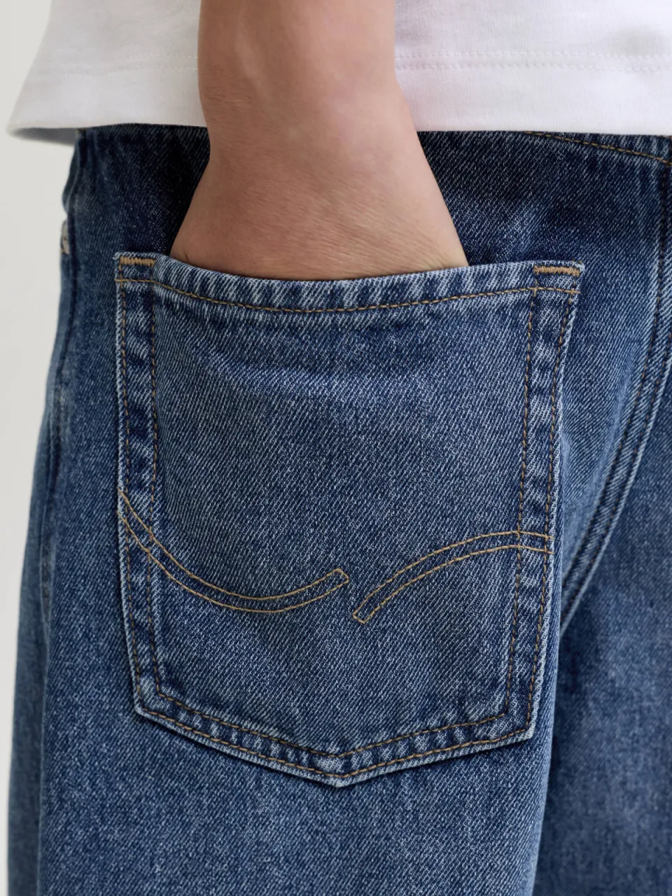 Jack & Jones JUNIOR loose fit jeans - blue denim, foto 6