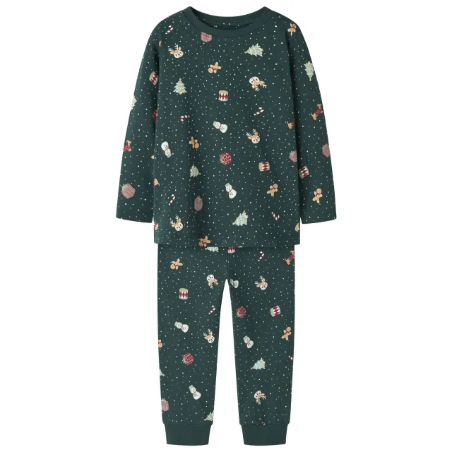 NAME IT pyjama groen, foto 2