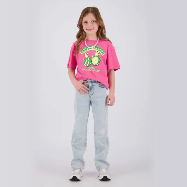 Vingino T-shirt roze met print