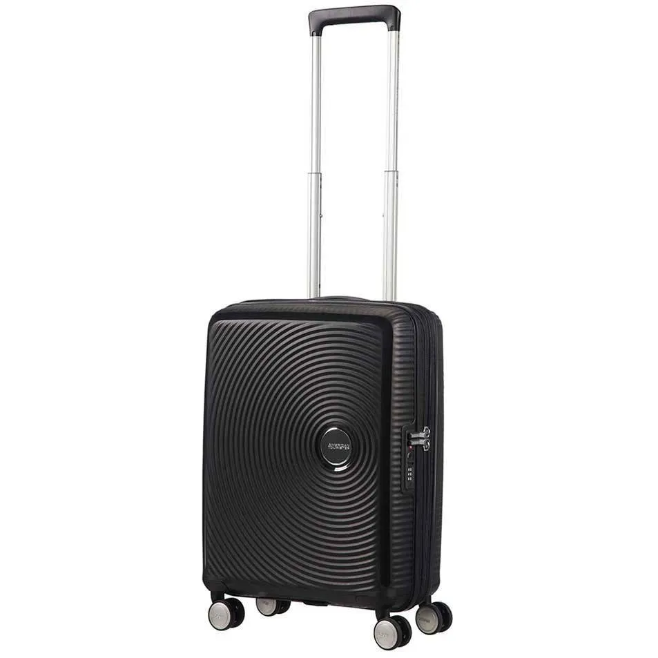 American Tourister Soundbox Spinner 55 cm trolley zwart, foto 2