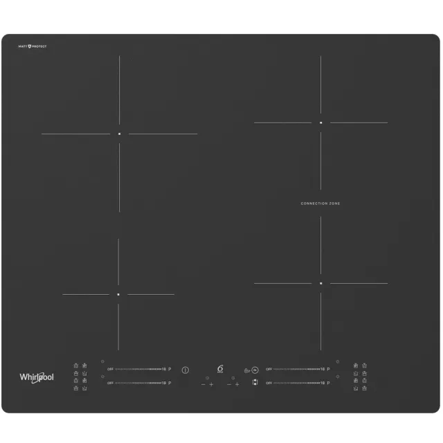 Whirlpool WB S2560 NE BM inductie kookplaat zwart