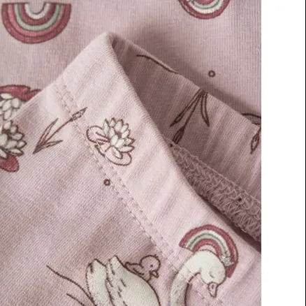 GUPPY BABY slim fit legging met print lichtroze, foto 3