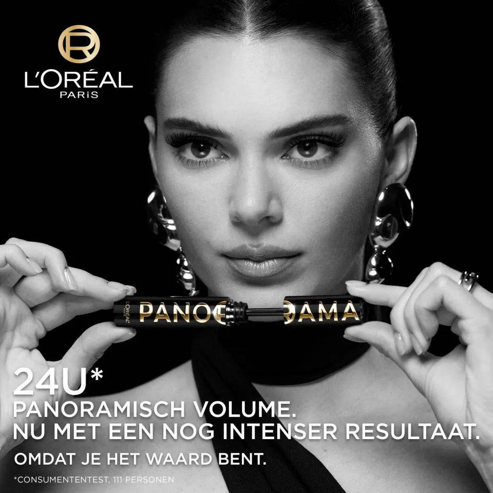 L'oréal Panorama All Night mascara zwart, foto 7