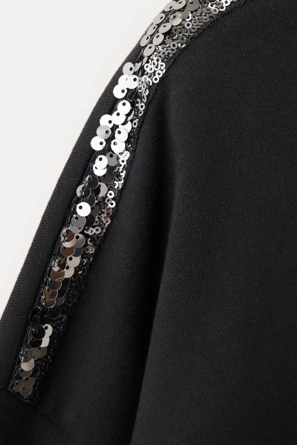 Mango TEEN sweater met glitters - zwart, foto 6