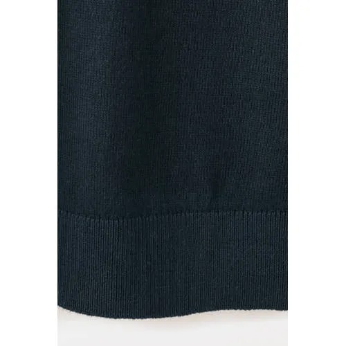 Mango Kids katoenen gebreide trui - marineblauw, foto 4