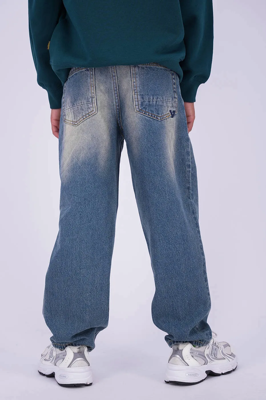 Vingino Kent baggy jeans - medium blue denim, foto 5