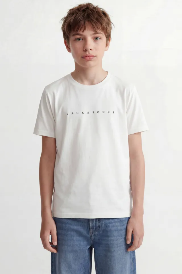 Jack & Jones T-shirt JJESTAR wit