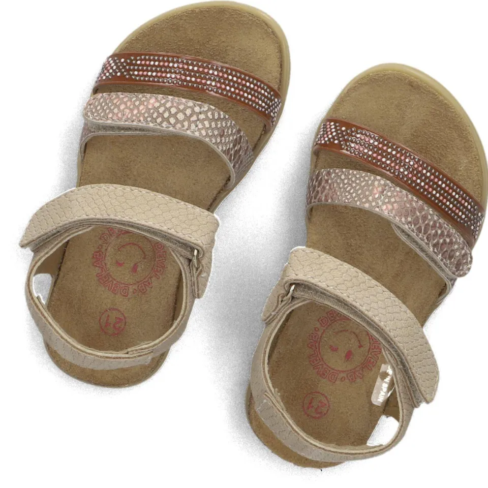 Develab Sandalen 48496 Camel, foto 5