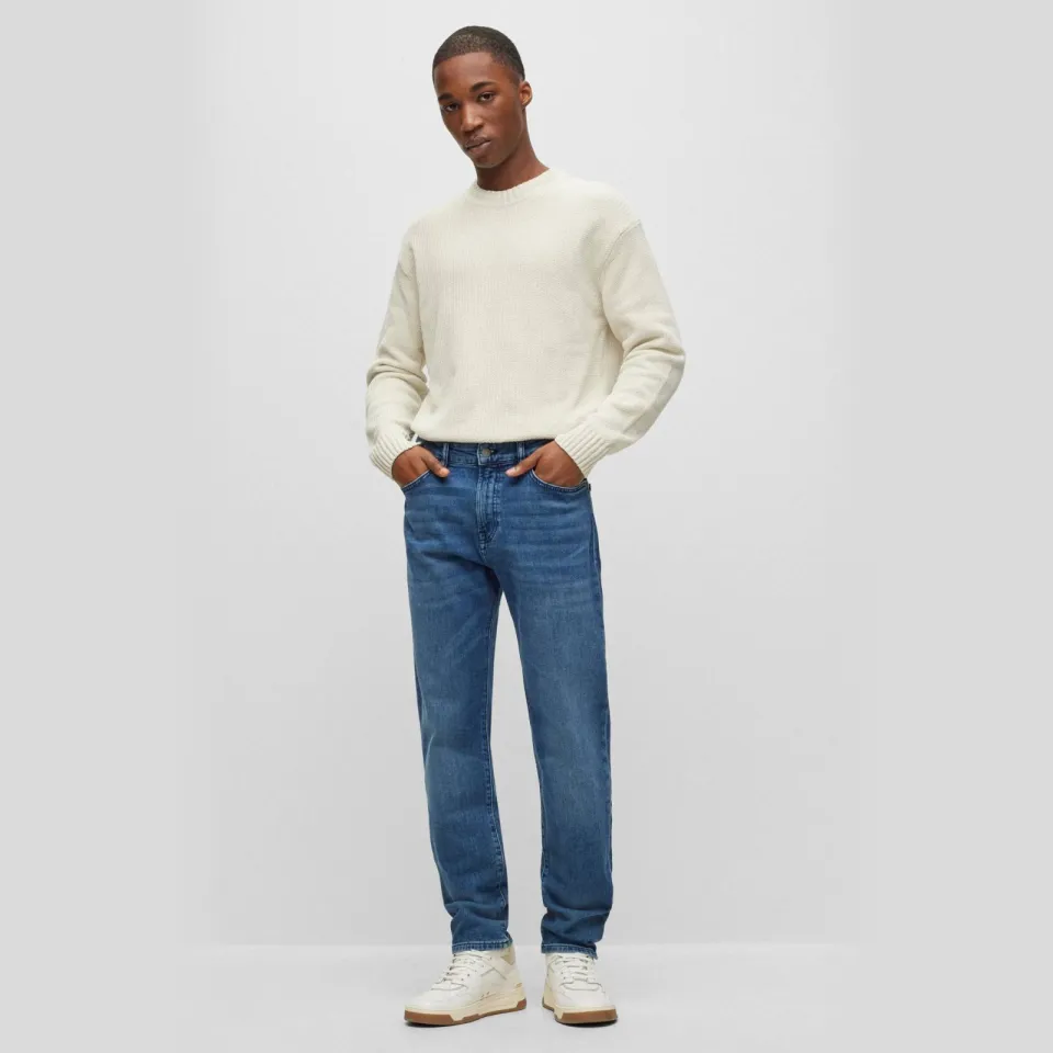 Boss regular fit jeans RE.MAINE BC-C medium blue, foto 3