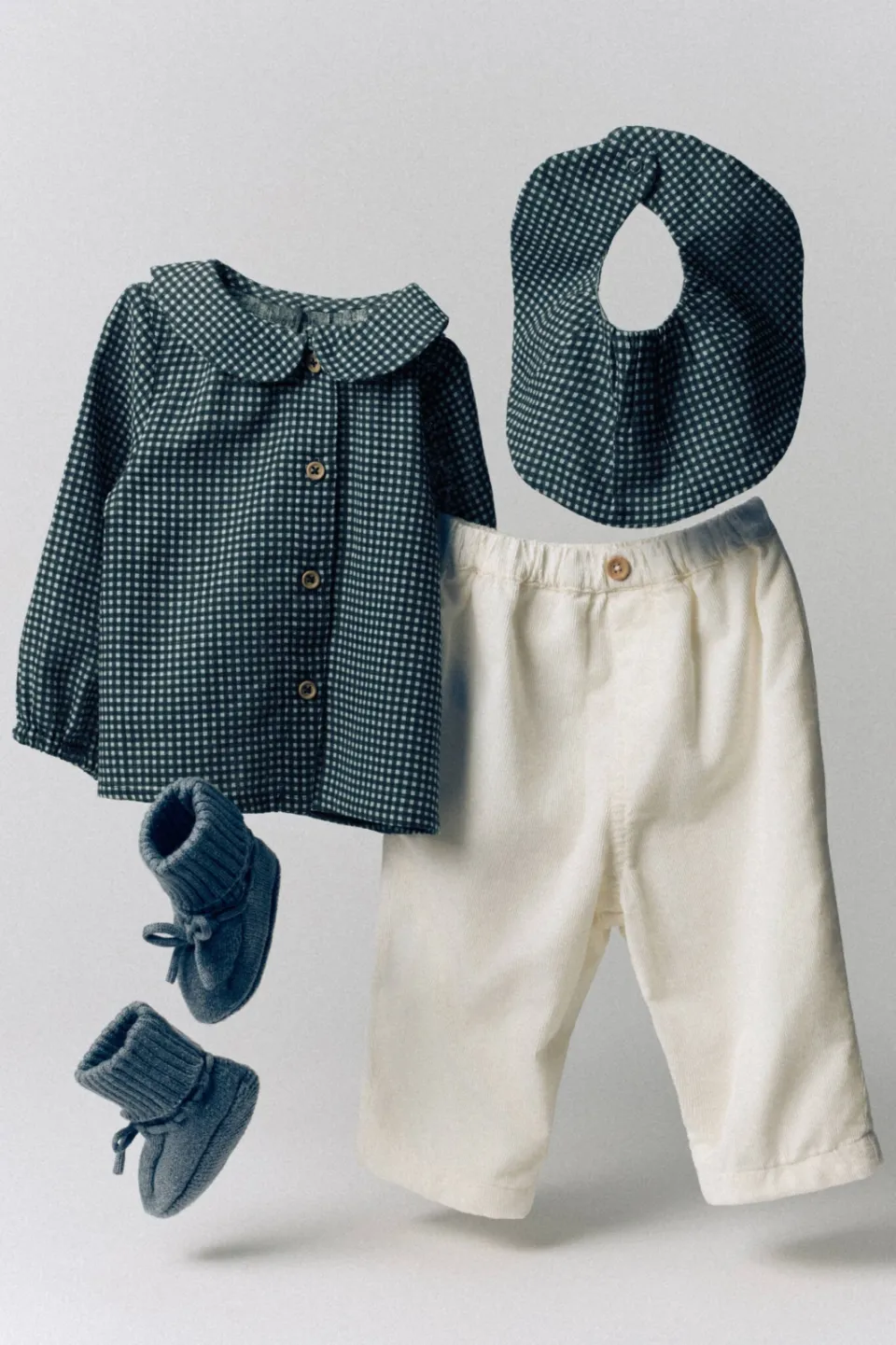 Mango Kids geruit overhemd - donkerblauw/wit, foto 3