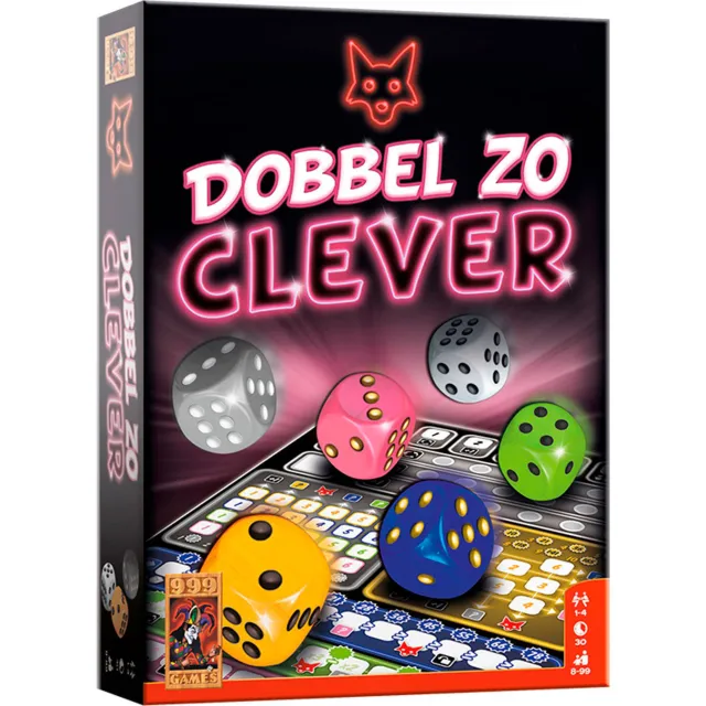 999 Games Dobbel zo Clever dobbelspel, foto 2