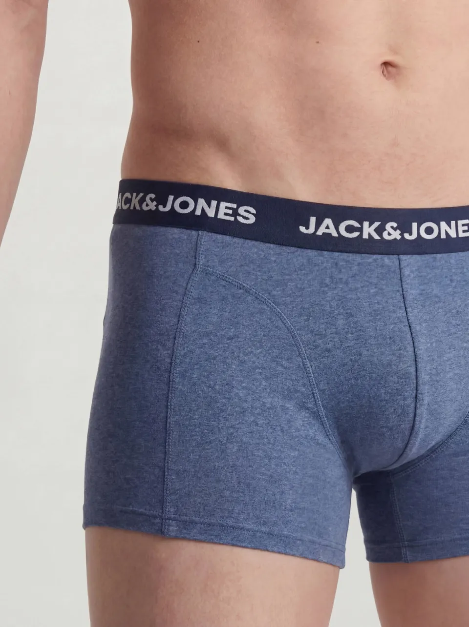 Jack & Jones boxershorts - blauw/donkerblauw (set van 3), foto 4