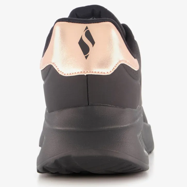 Skechers Uno Lite dames sneakers zwart, foto 3