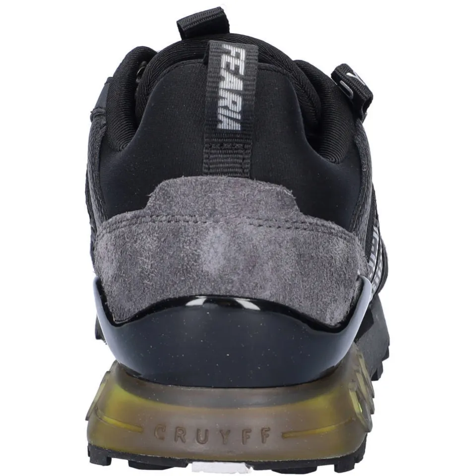 Cruyff Fearia Futura sneakers donkergrijs, foto 4