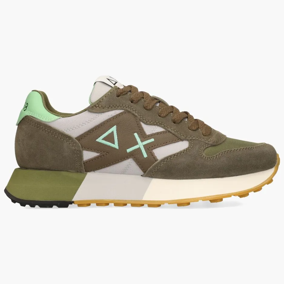 Sun68 Sneakers Sun68 Jaki 2.0 Bicolo Groen