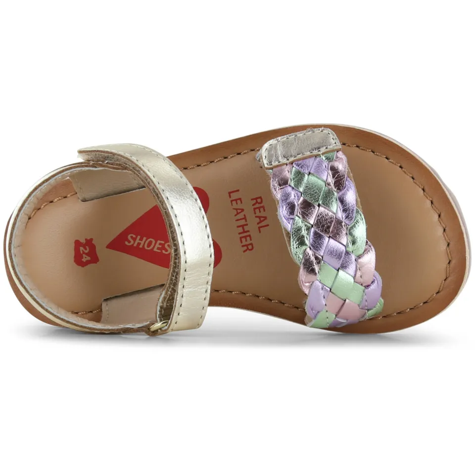 Shoesme sandalen goud, foto 3