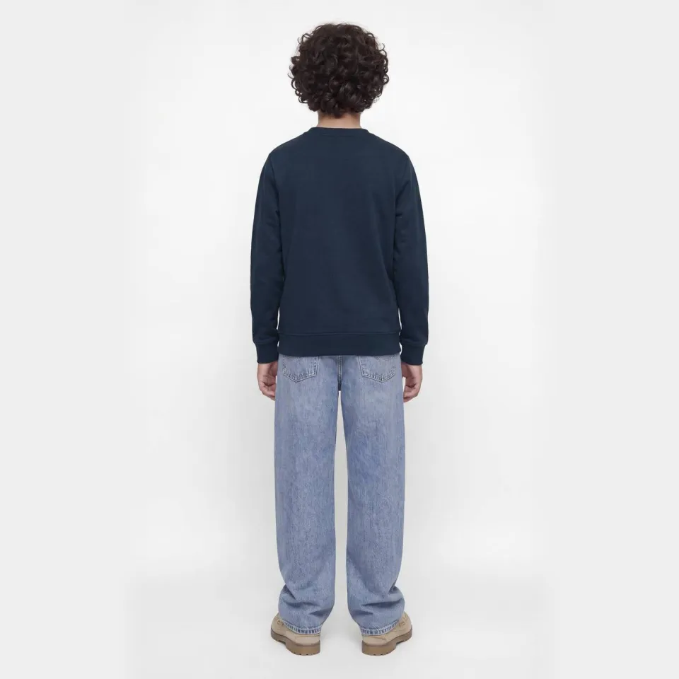 Jack & Jones JUNIOR sweater met tekst - donkerblauw, foto 3